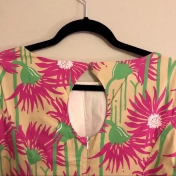 Lilly Pulitzer Coastal Kiss Pink Floral Dress - Picture 5 of 6